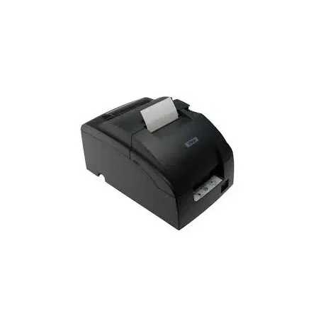 Impresora Epson Matricial TMU220-806 USB Con Fuente / Negra / Sin Cortador Auto / ERC38B (2A)