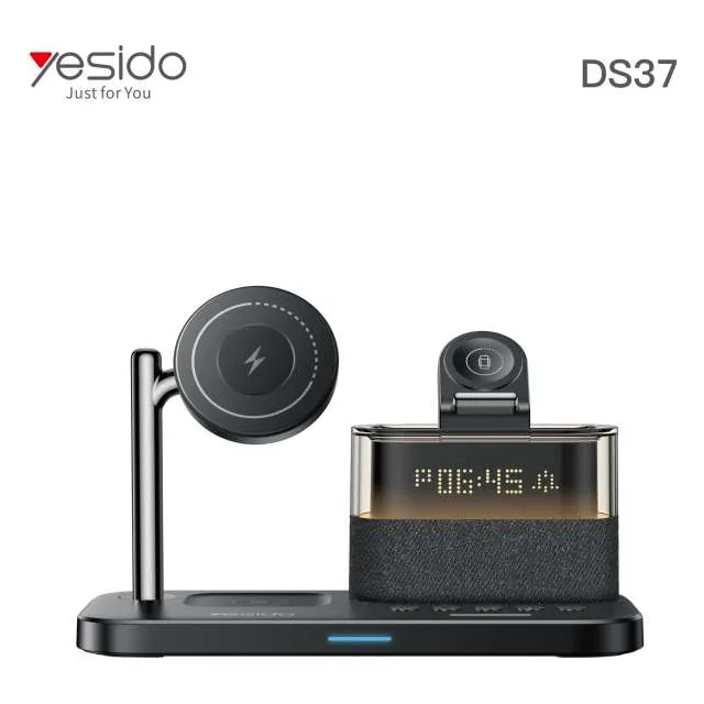 Cargador inalámbrico de escritorio 6 en 1 Yesido DS37