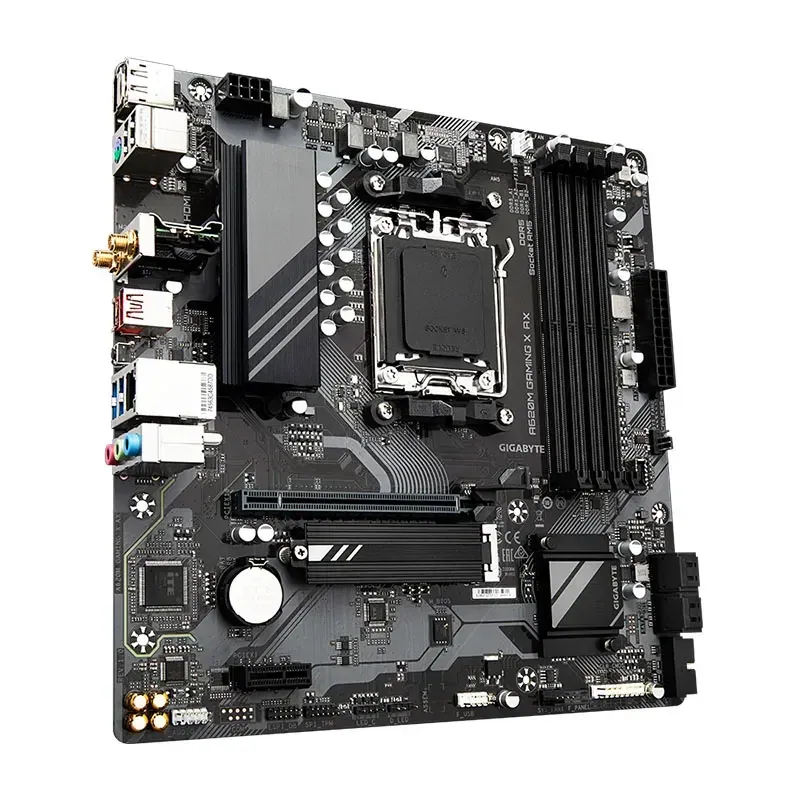Mainboard Gigabyte A620M Gaming X AM5 DDR5 Ryzen 7000 8000M 9000 Micro ATX