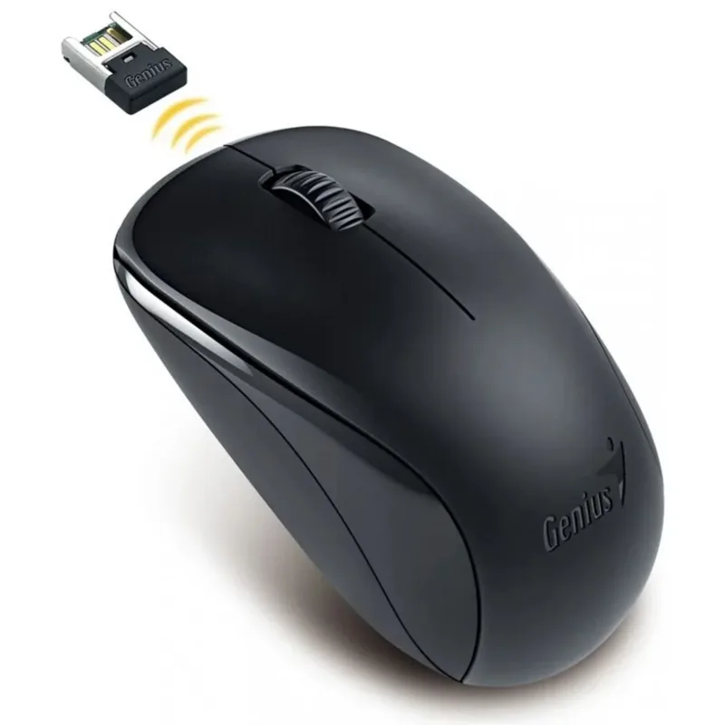 Mouse Genius NX-7000 Negro 3 Bot. Dpi 1200 Blueeye Incl Pila Aa