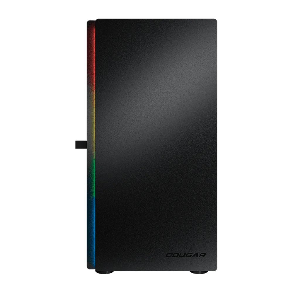Case Cougar Gamer Purity RGB vidirio templado Mini-Tower no incluye fuente de poder negro