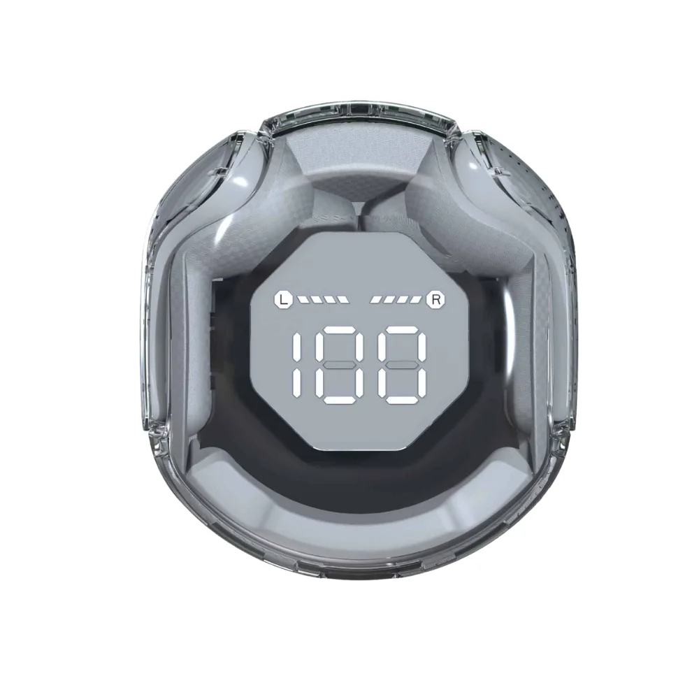 Audífono con micrófono Unno Tekno HS7508WT colors earbuds inalambricos TWS blanco
