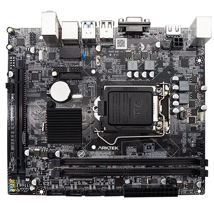 Mainboard Arktek AK-H510M-EG 10MA & 11VA Intel H510 LGA1200 Memoria 2*DDR4 2133/2400/2800 Mhz