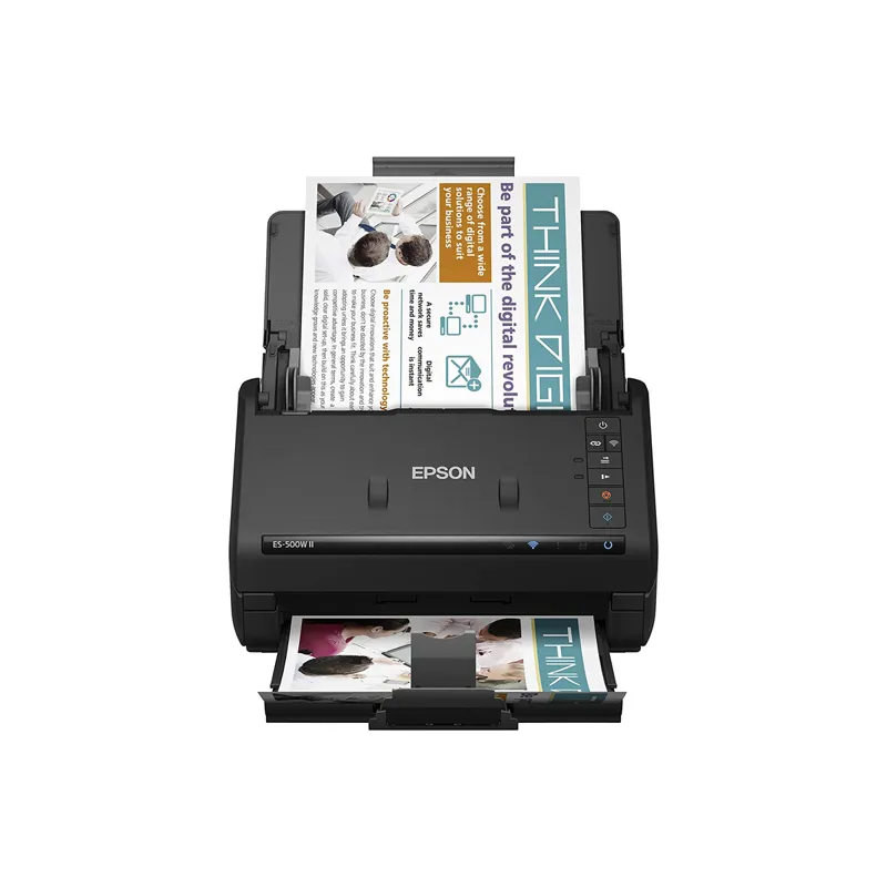 Escaner Epson ES-500W II 35PPM / 70IPM ADF / Duplex Inalambrico / RED Opcional B11B263201