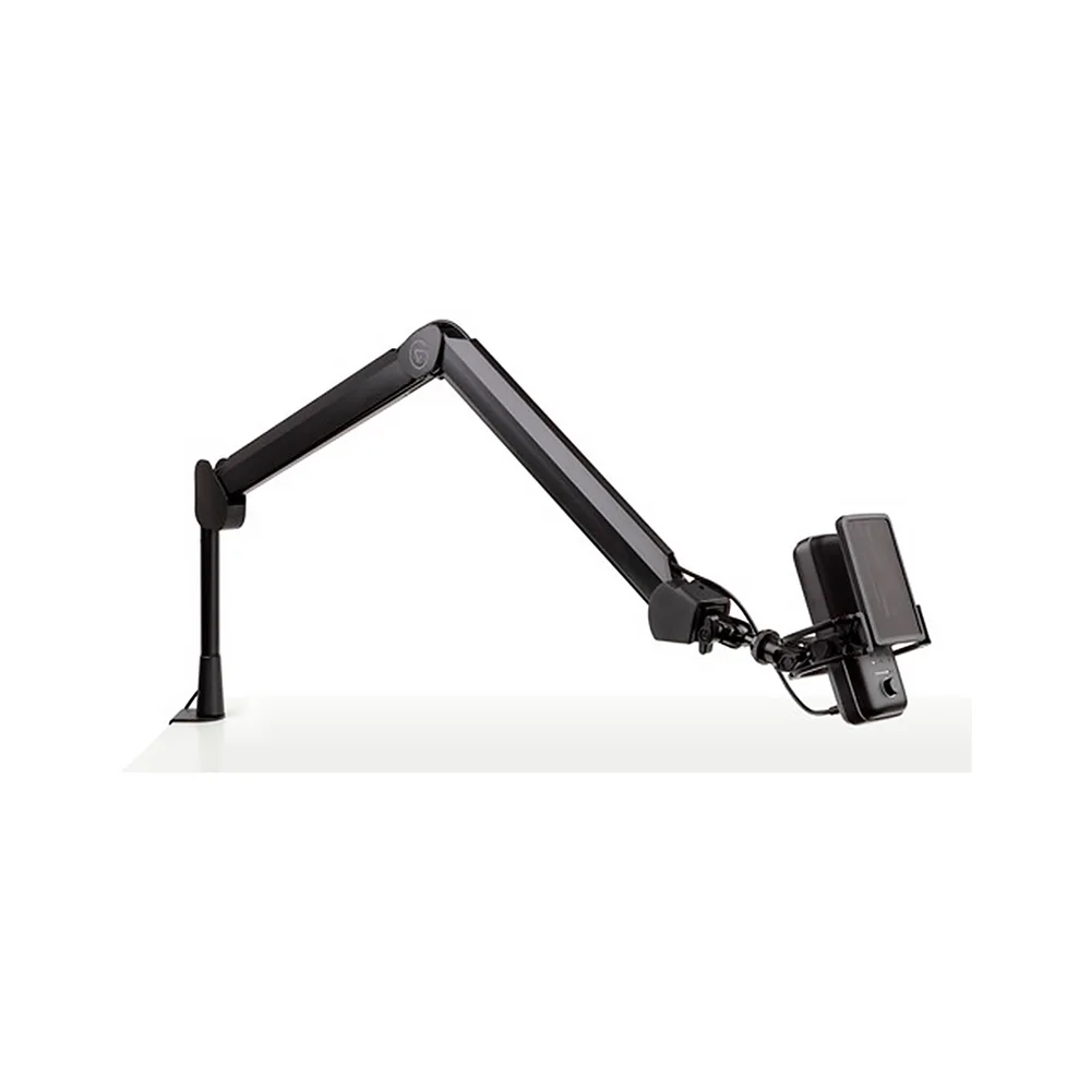 Brazo Articulado De Mesa Para Microfono ARM 360GRADOS Microfonos 1-4-3-8 -5-8 pulg. Negro