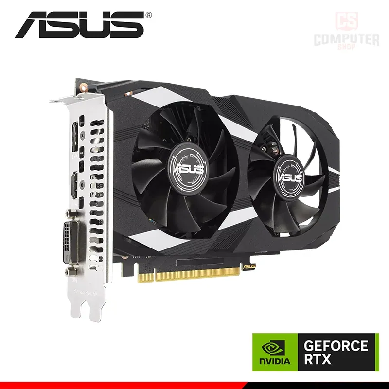 Tarjeta De Video ASUS Dual Geforce Rtx 3050 Oc 6GB GDDR6 96BITS Dvi-d HDMI DP Pci Exp. 4.0