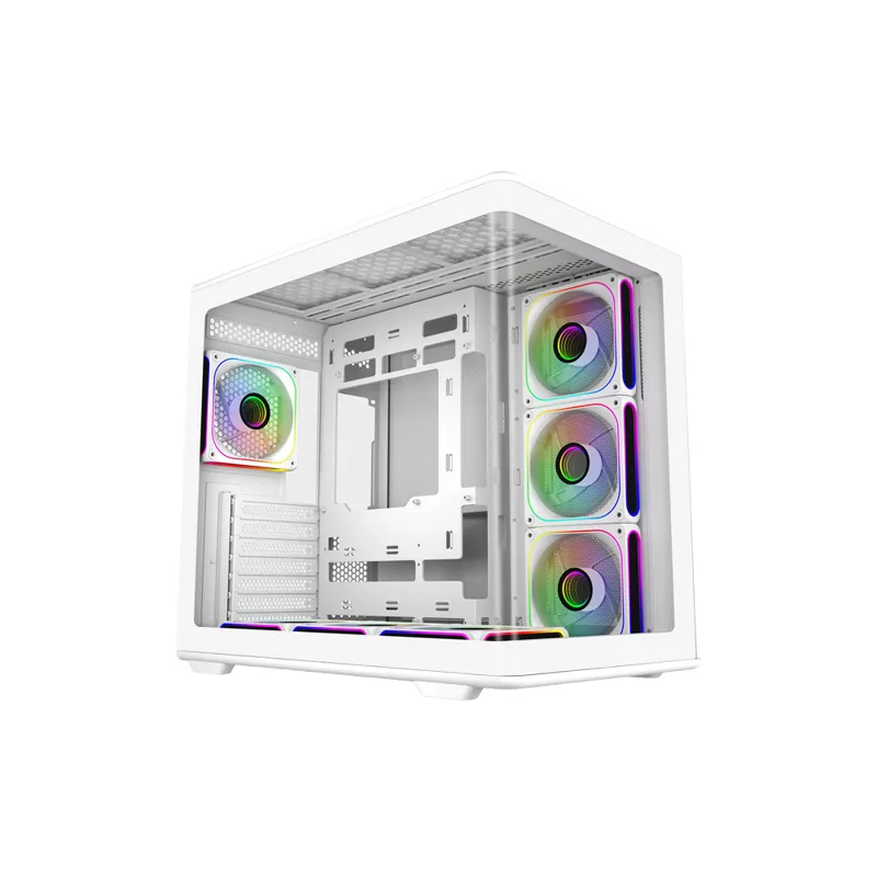 Case Cooler Master MID Tower Elite 600 White 1X120MM ARGB Rear 3X120MM Side Mount