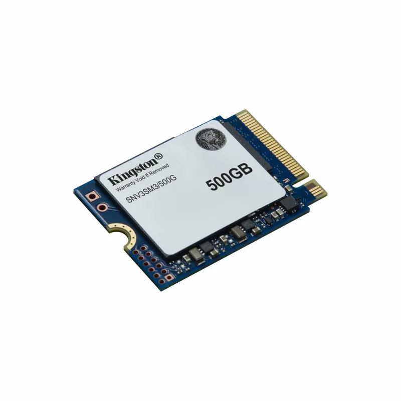 SSD 500GB Kingston M.2 2230 NV3 NVME PCIE 4X4 Gen 5000MB/S 3.000MB/S SNV3SM3/500G