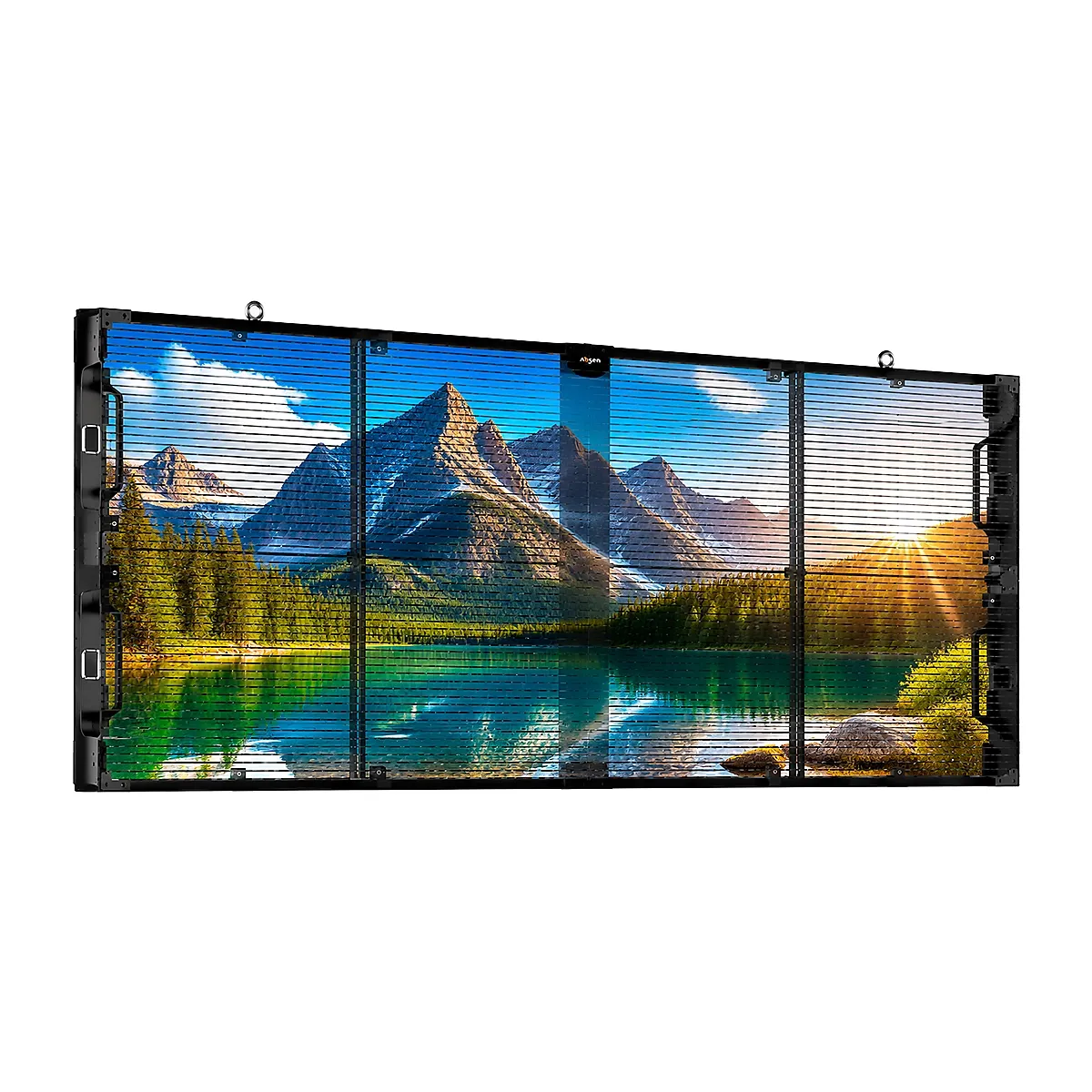 Panel LED Transparent Absen JD3.9 1000MMX500MM Frame Desing