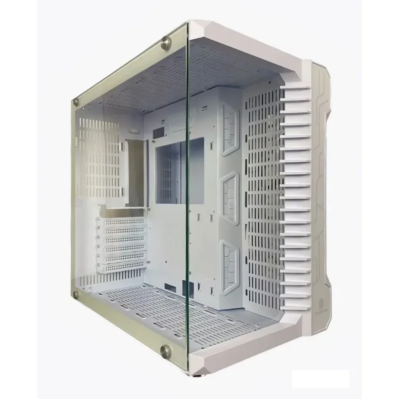 Case Camer CA-025 WH ATX USB 3.0/2.0 Front. Y Lat Vidrio Temp. Vista 270° LED ARGB Ventiladores
