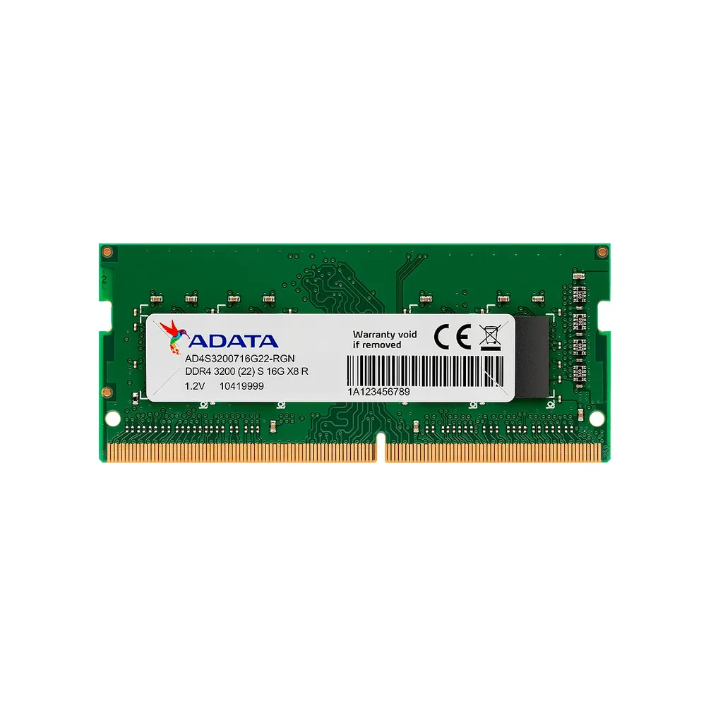 Memoria RAM So-dimm Adata 16GB PC-3200 DDR4 PC4-25600 260PIN 1.2V