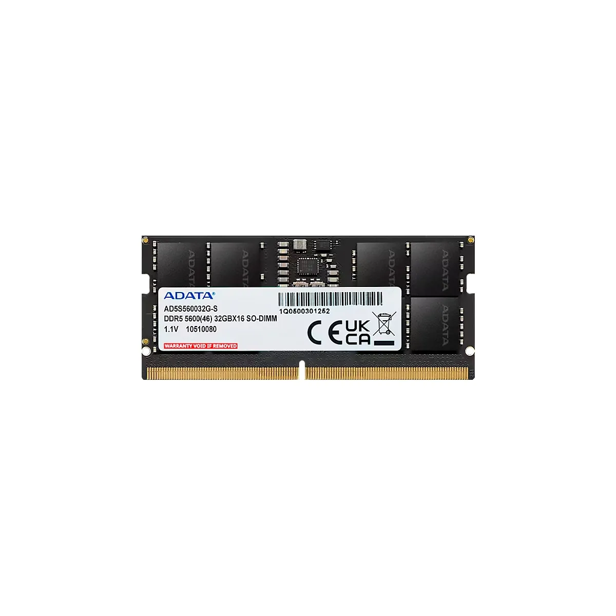 So-dimm Adata 32GB DDR5-5600 1.1V L46 262pin 2800MHz