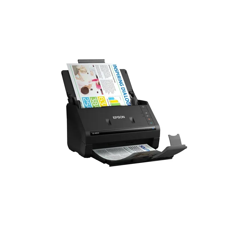 Scanner Epson ES-400II 35PPM / 70 IMP Duplex ADF 50 Hojas Ciclo Diario 4.000 Pags