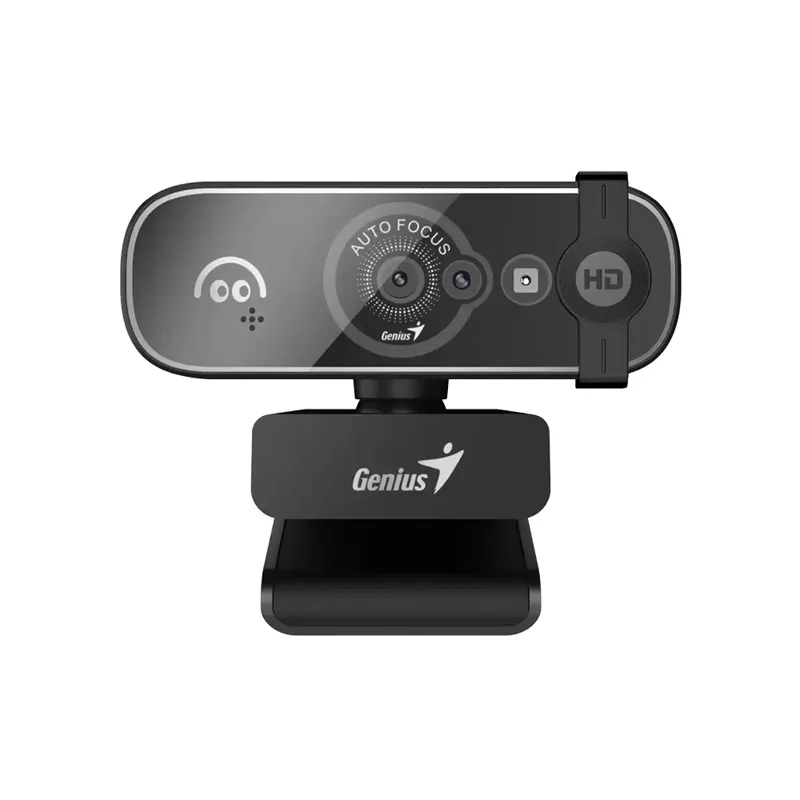 Cámara Genius Facecam Open Reconocimiento Facial 5MP FHD 1080P Usb-a Y C WIN 10 O Posterior