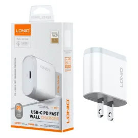 Cargador LDNIO Q111 20W 1P PD + Cable USB-C a Lightning