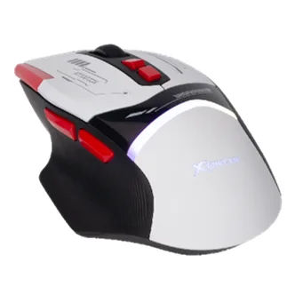 MOUSE PARA JUEGOS CON CABLE Sensor: Óptico, DPI:1200-2400-3200-4800-7200-12800, Botones: 8,