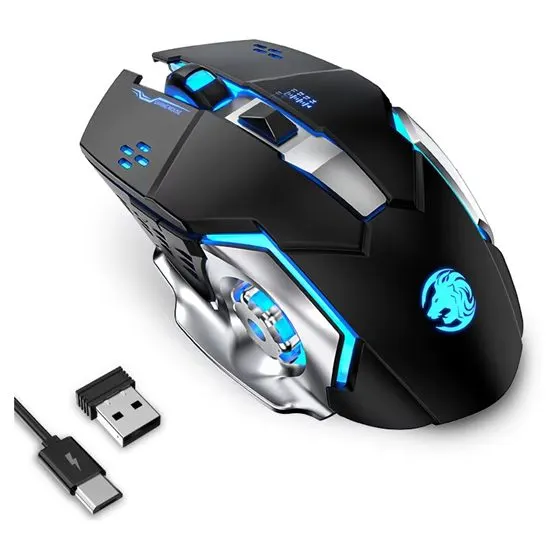 MOUSE GAMER EWEADN G306 BT+USB Profesional inalambrico