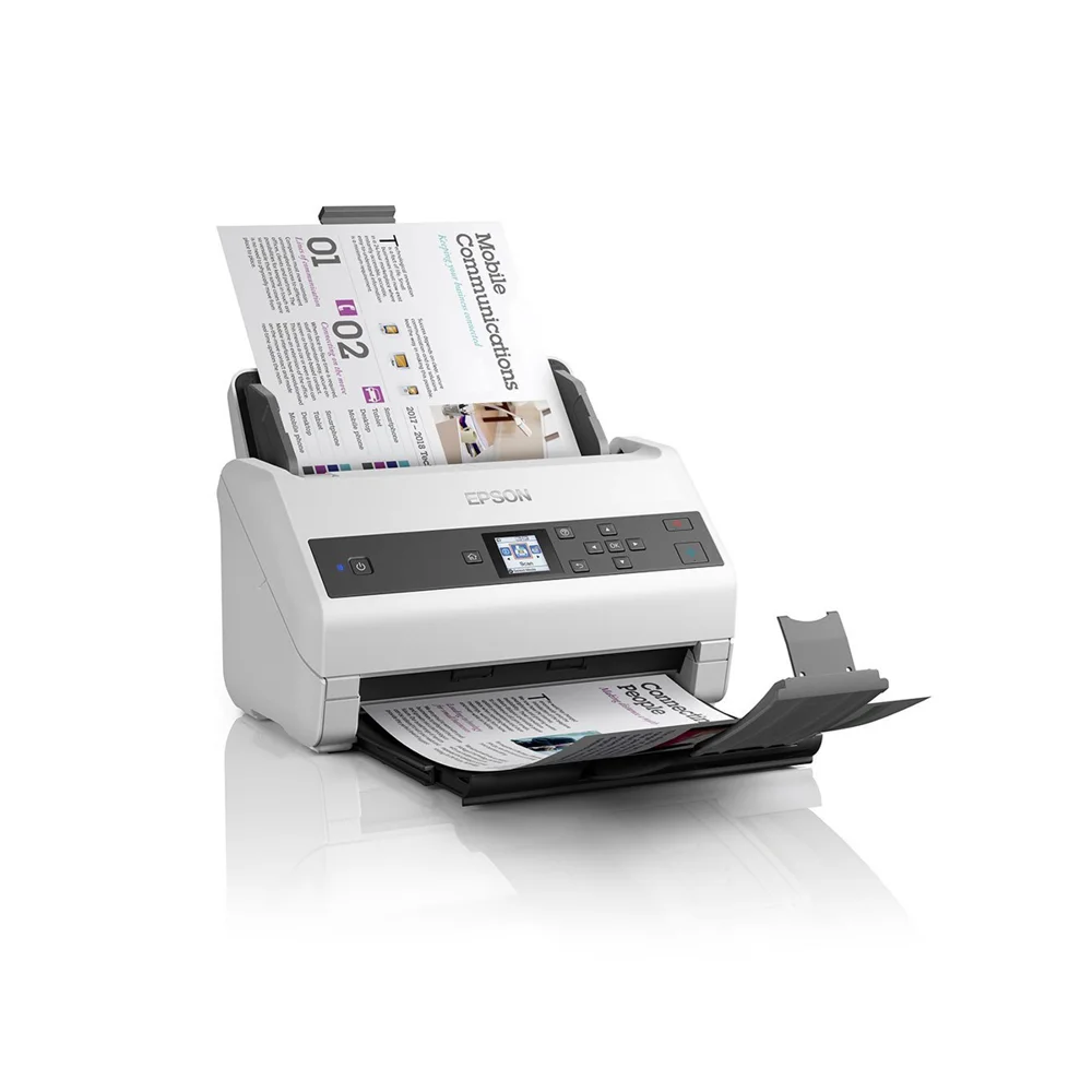 Escaner Epson DS-870 65PPM / 130IPM ADF / Duplex A Color USB / RED Opcional B11B250201