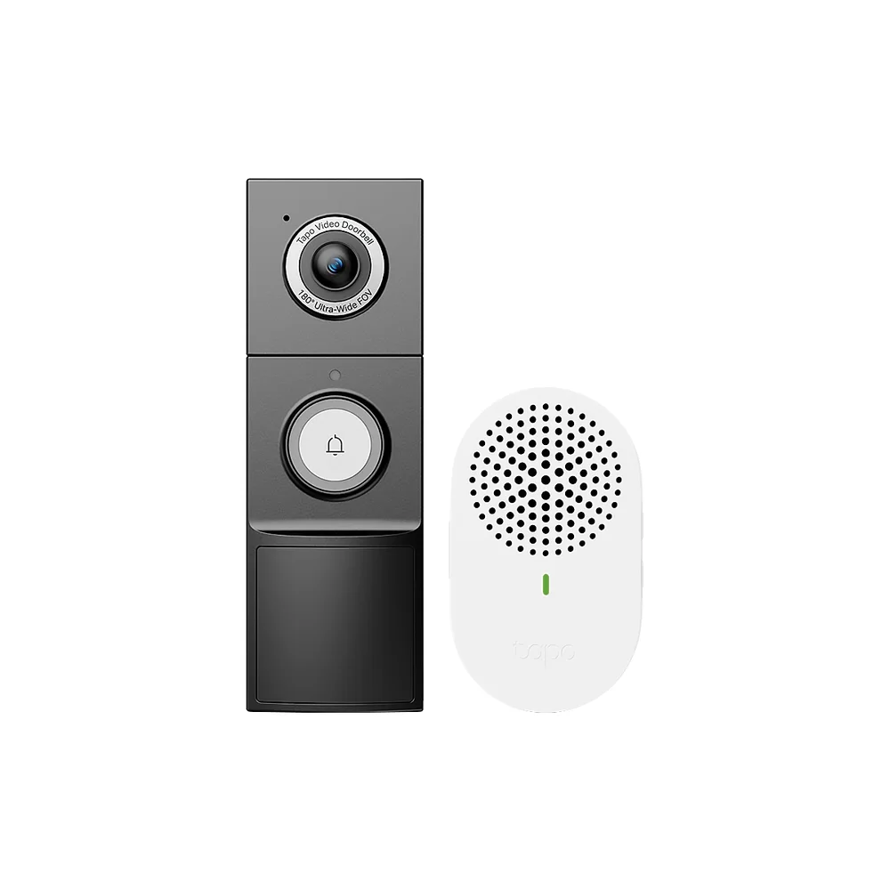 Timbre de Video TP-Link con Batería 2K 5MP Deteccion IA Vision Noc. Color Campo Amplio Bat. Extraibl