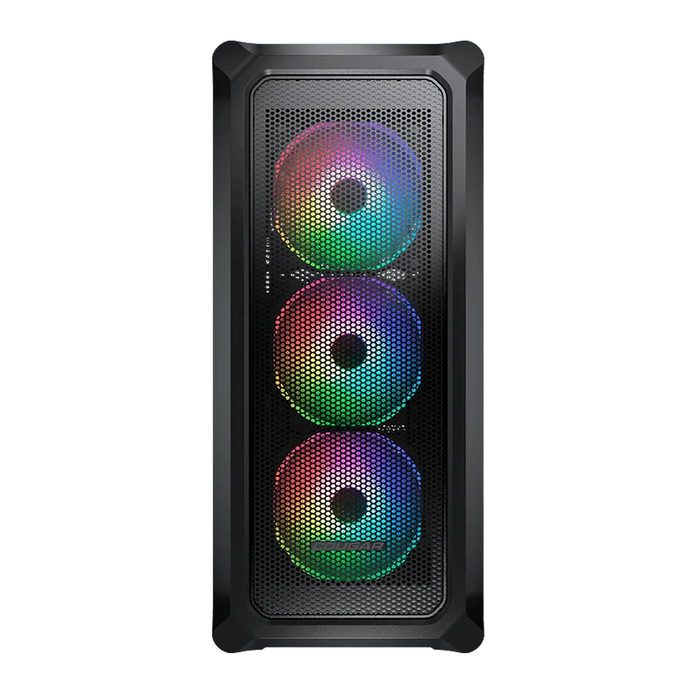 Case Cougar Gamer Archon 2 Mesh RGB vidrio templado Mid-Tower no incluye fuente de poder negro