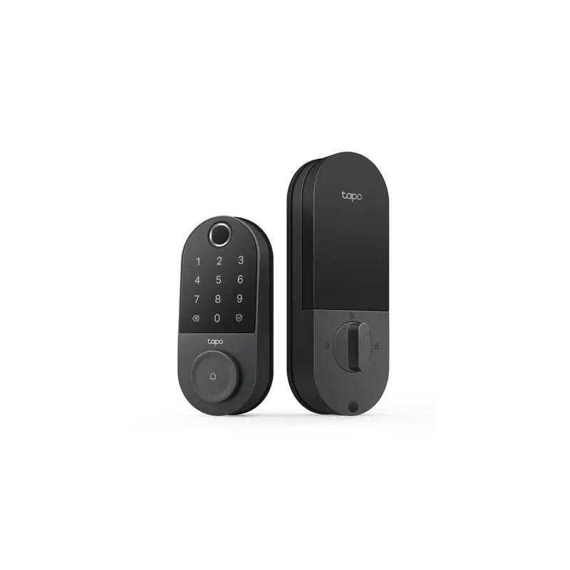 Cerradura Smart WIFI TP-Link Tapo DL110 Usb-c Timbre Huella Dactilar