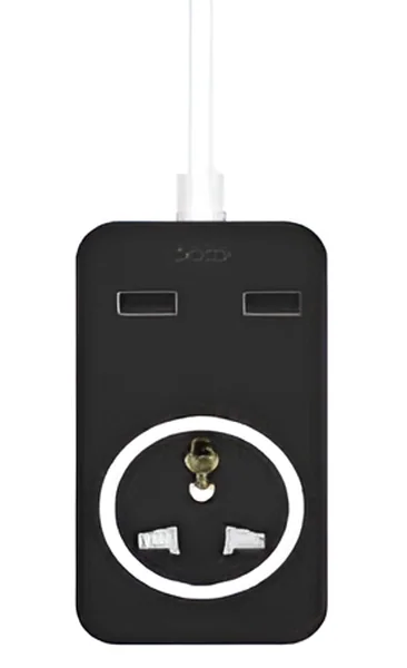 CARGADOR XO WL03 US 10A Extension cord socket 1.8M