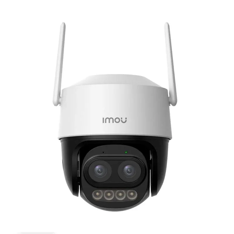 Cámara IMOU Cruiser Z 5MP 3K Ptz 360° Ext. IP66 WiFi 6 Lente Dual Zoom 12X Sirena 110DB Audio Det.