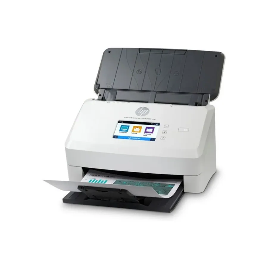 Escaner HP Scanjet Enterprise Flow N7000 SNW1 Alimentador De Hojas 600PPP 75PPM / 150IPM