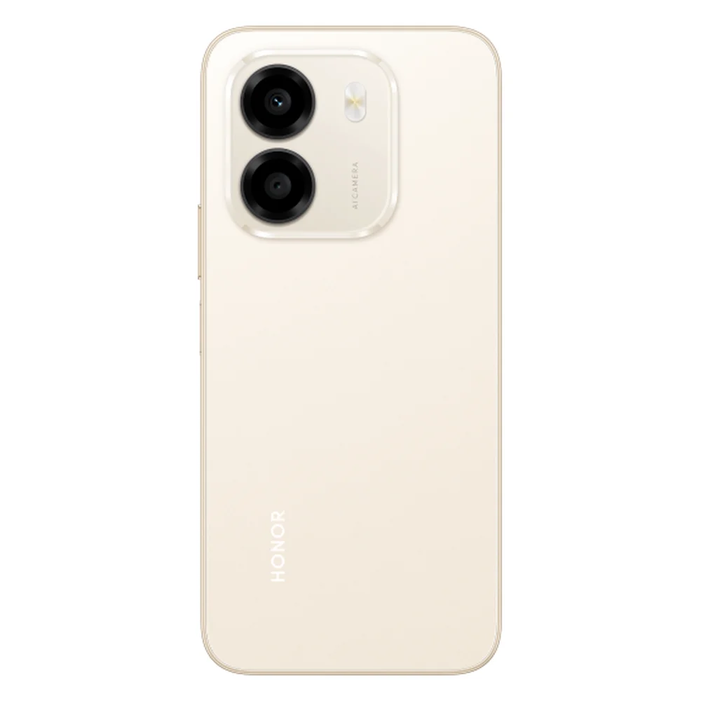 Celular Honor X6E 4GB RAM 256GB alm. 6.61 pulg 50MP Trasera 5MP Frontal Dorado
