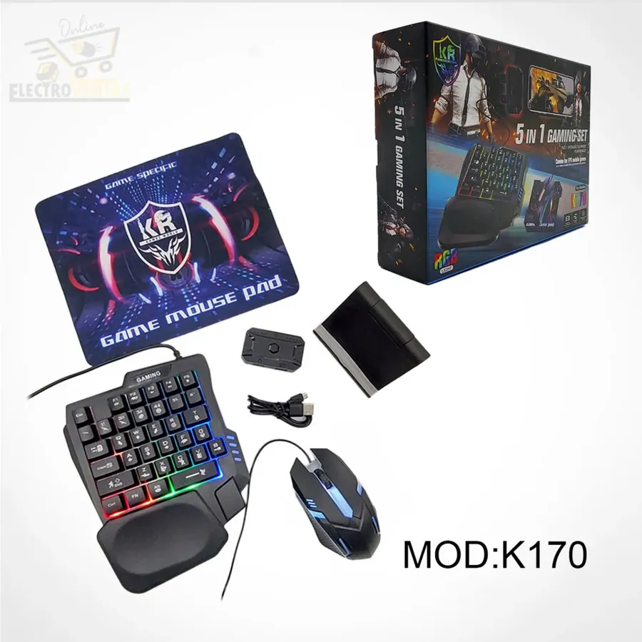 Set de juego K200 5 in 1 gaming