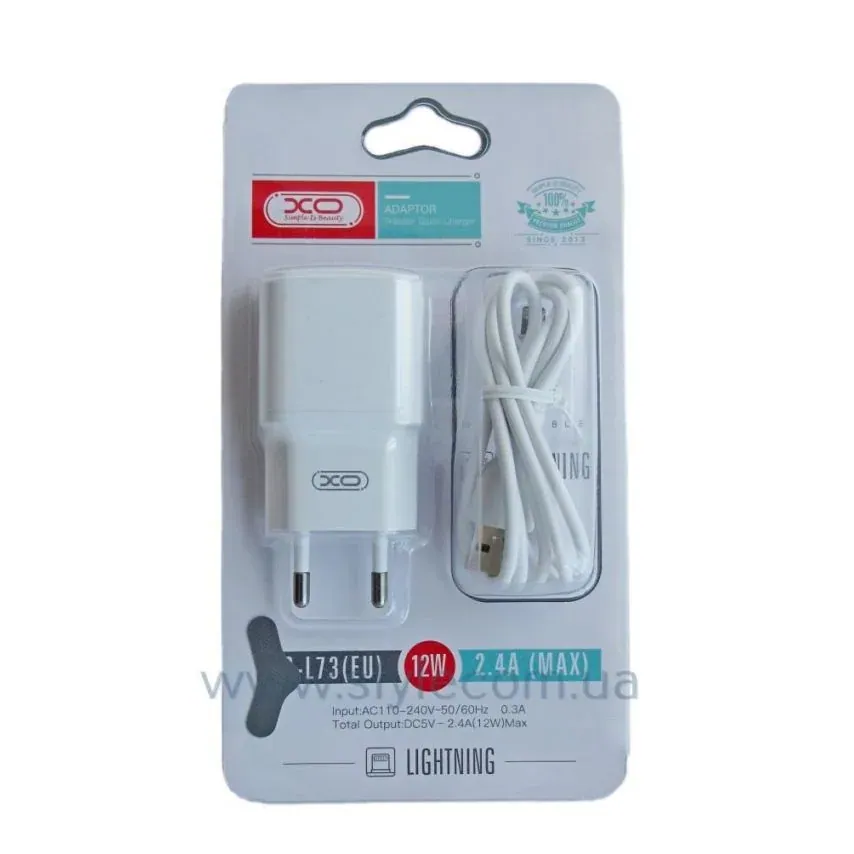 Cargador XO L99 us 2.4A tipo con