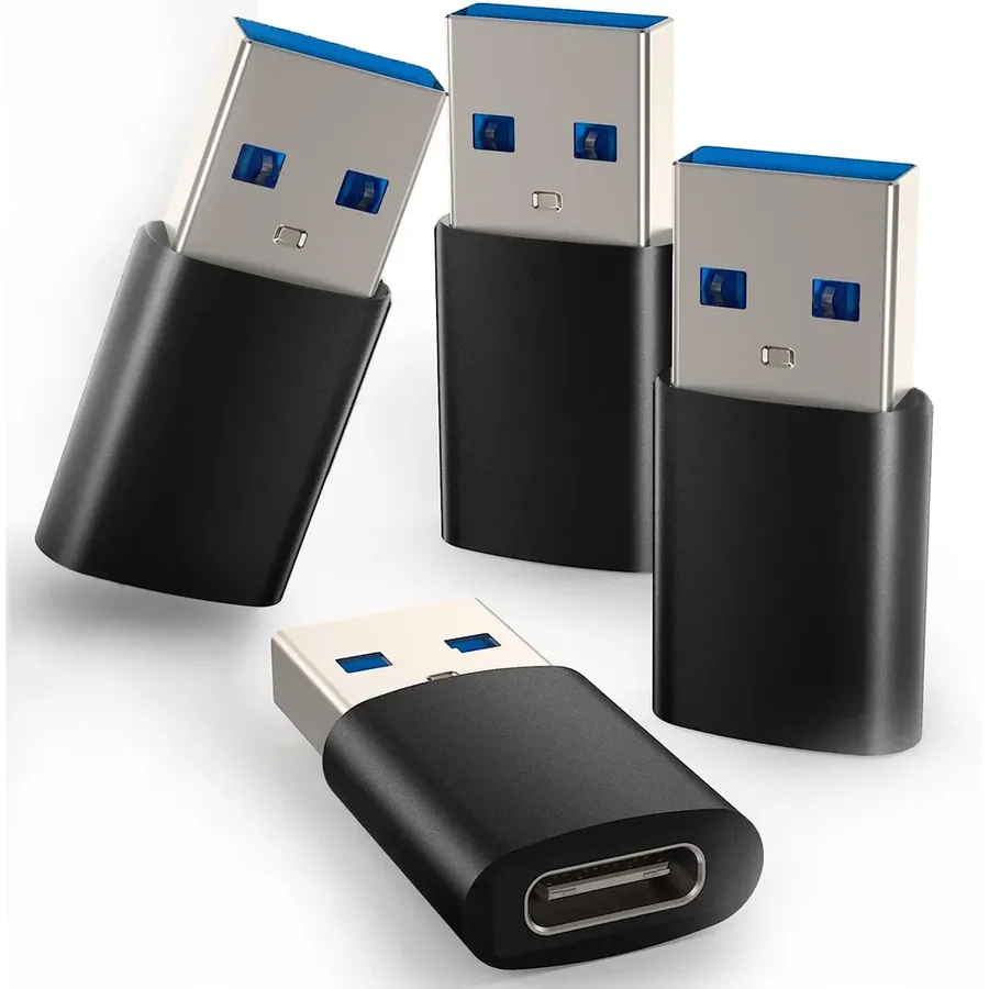 Adaptador USB type-c to USB 3.0 negro