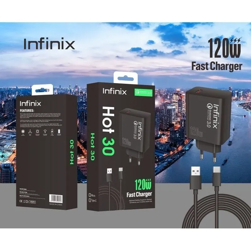 Cargador Infinix 120W