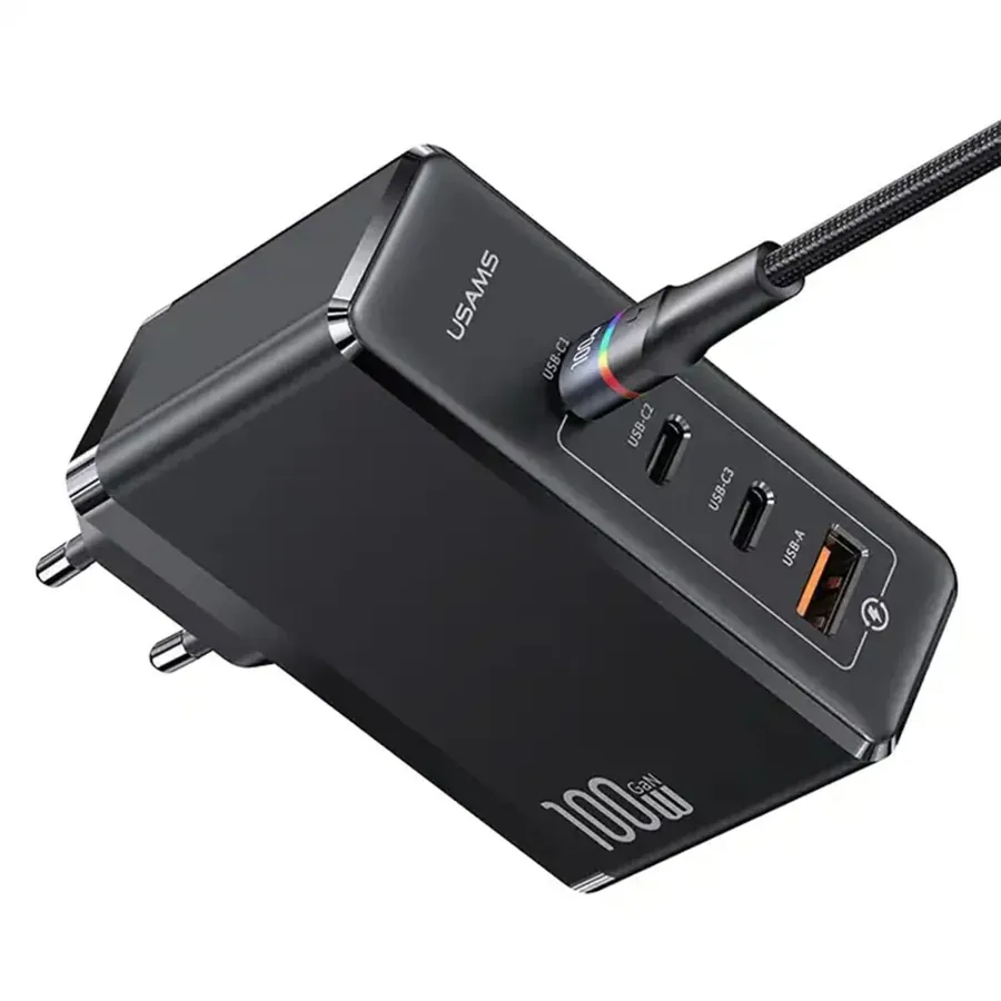Adaptador de pared puerto USB y tipo con