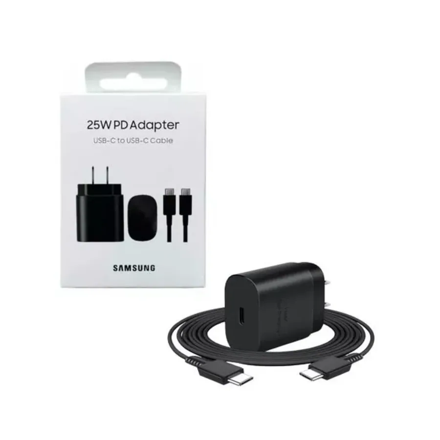 Cargador Samsung tipo con A con 25W
