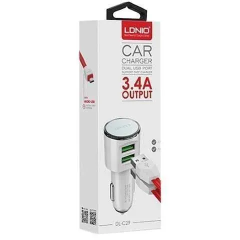 Cargador veh ldnio dl-c29usb-ip