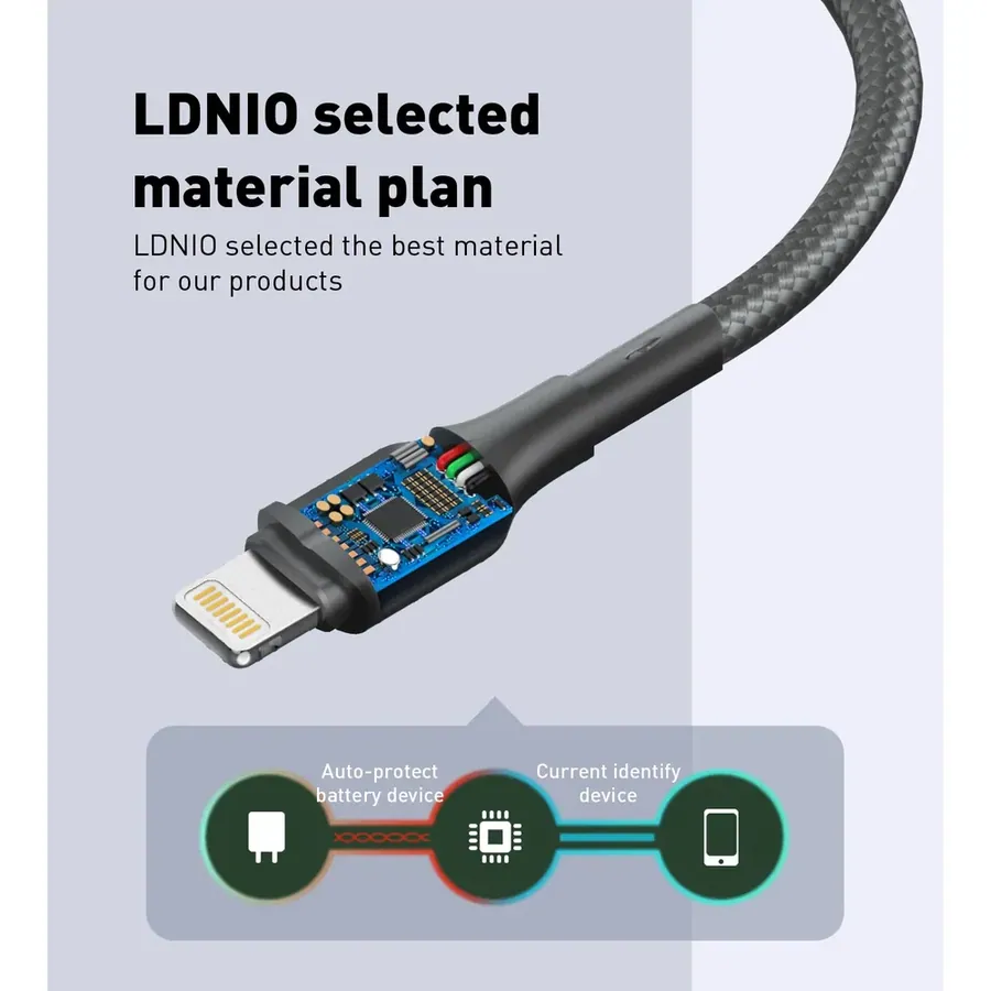 Cable ldnio LS851 USB tc