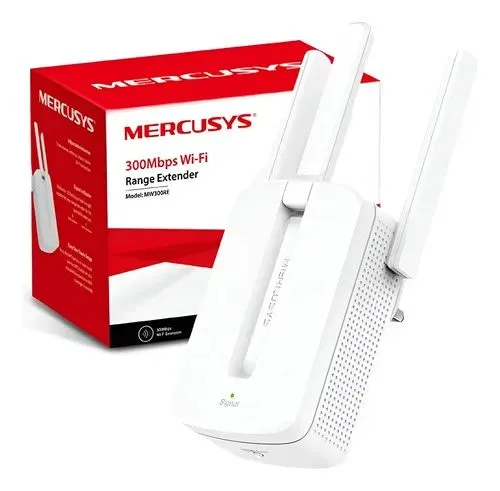 Extensor mercusys MW300RE 2.4GHZ 300MBPS 3 ant. 1RJ45