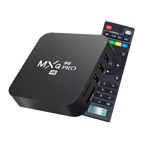 TV box mxq Pro 8+128GB caja negra