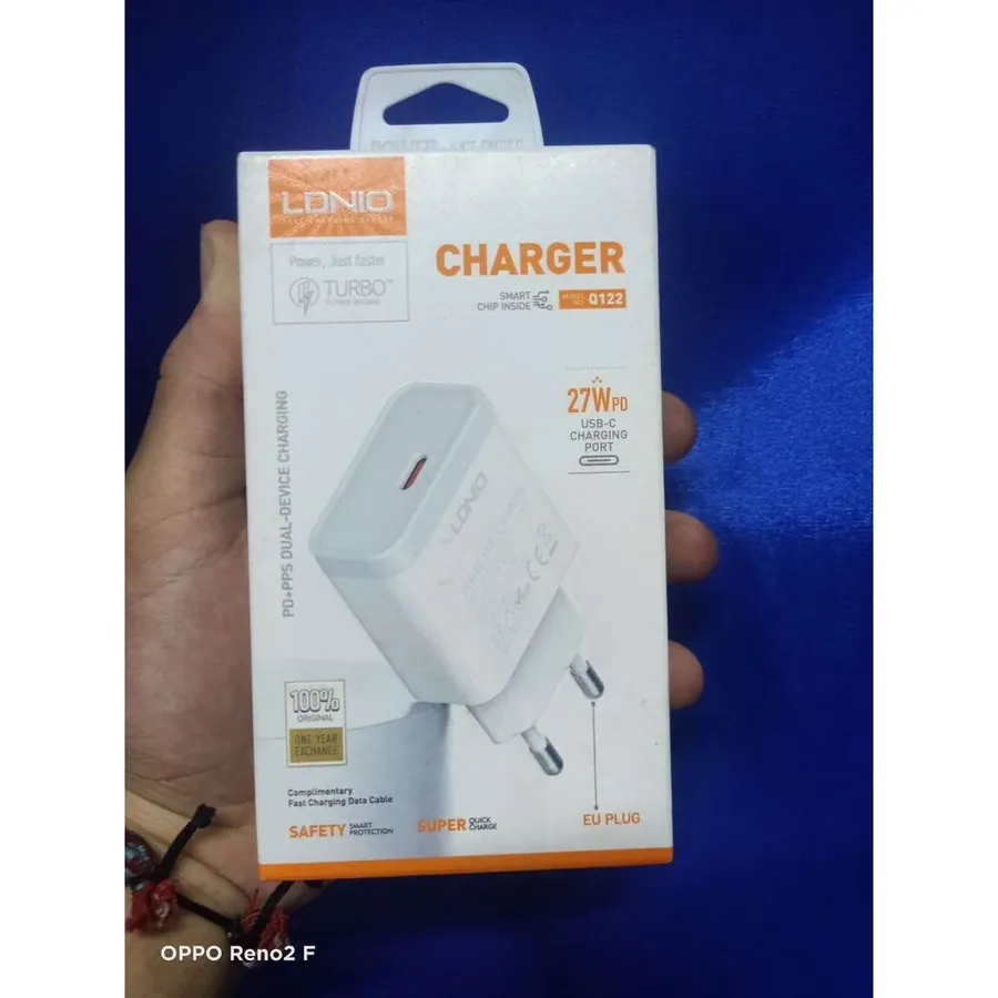 Cargador completo ldnio 27W tc ip Q122